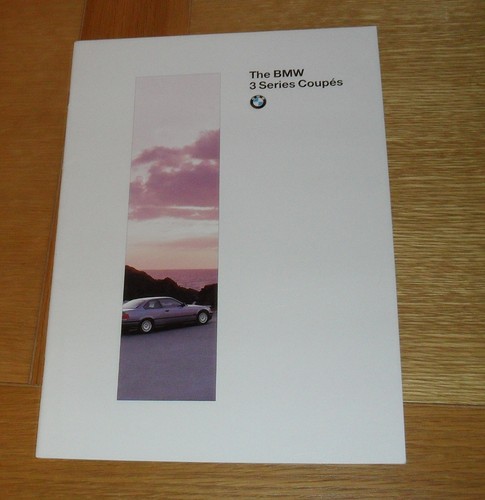 Brochure bmw serie - brochure, coupè