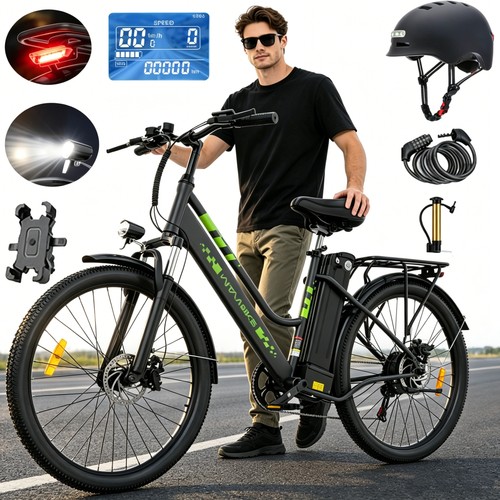 Bicicletta elettrica - elettrica, 26