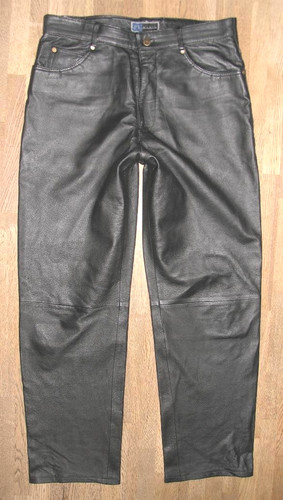 Pantaloni jeans in pelle - pantaloni,