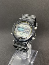 Orologio Cronografo Vintage Casio DW 6100 1414 Thermo Data Digitale Quarzo Sveglia
