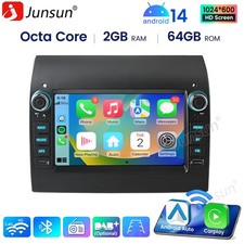 64G Android14 Carplay per Fiat Ducato Citroen Jumper Peugeot Boxer autoradio GPS