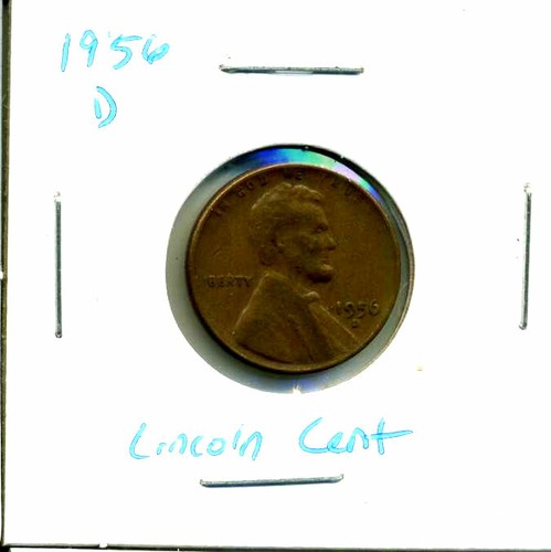 1956 penny grano - 1956, d