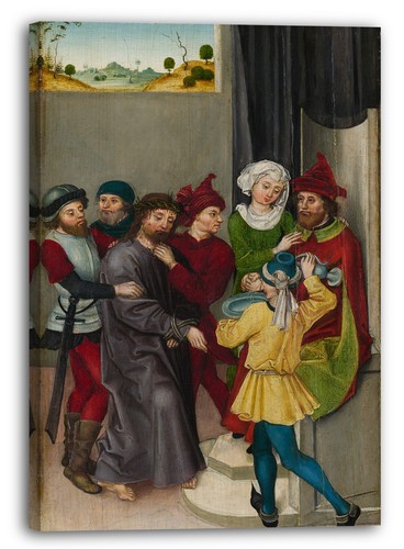 Tela cornice ludwig schongauer - tela/cornice,