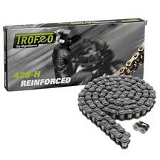 MF2175 Catena Trasmissione Trofeo Passo 428 Rinforzata 140 Maglie Moto Cross