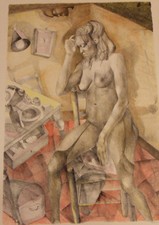 Ugo Attardi - litografia a