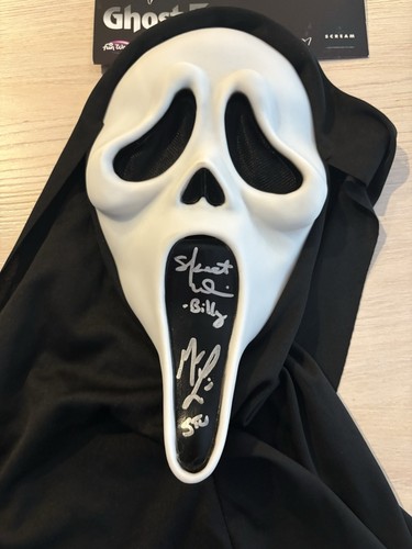 Maschera viso fantasma firmata
