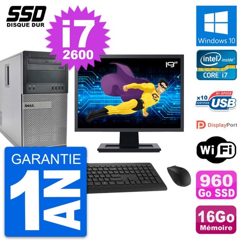 Tour dell 990 - ecran, 19"