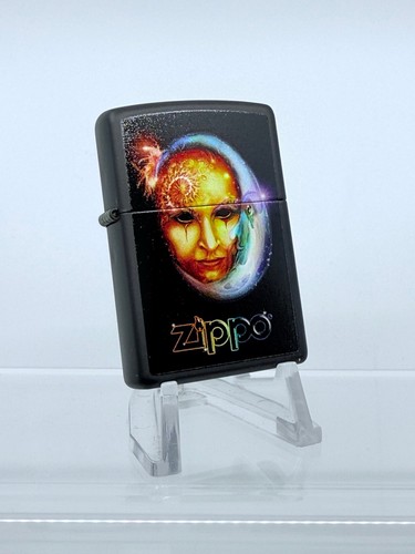 Genuine black matte zippo logo - zippo,