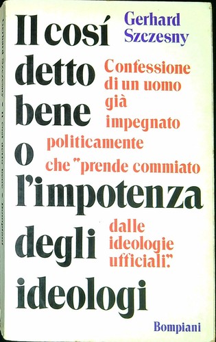 Così detto bene o - detto,