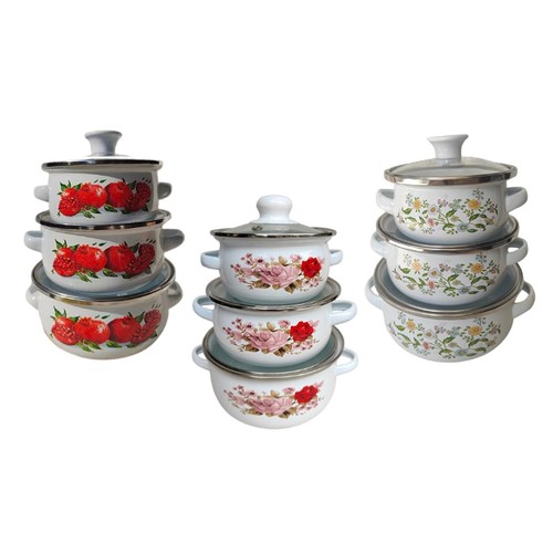 Stockpot smalto 3 - a, pezzi