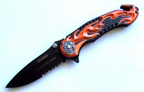 Coltello tascabile skull - tascabile,