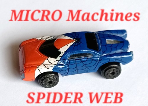 Micro machines spider web - web, car