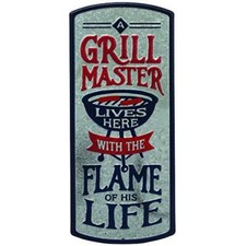 Insegna Grill Master e Fiamma