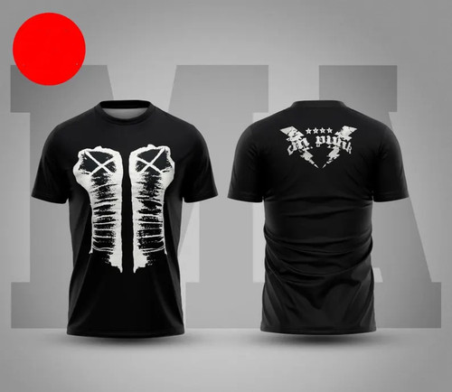 Maglietta punk fists retro - maglietta, cm