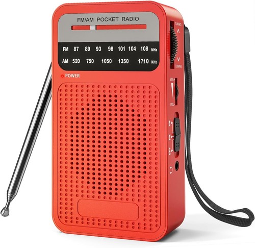 Portable radio with long - radio, am