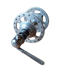 Mozzo posteriore Campagnolo 36h flangia alta 120mm 4,72in vintage Italia con sgancio rapido