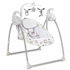 Aziamor Sogni D'oro Pocket Altalena 3 IN 1 Sdraietta Culla a Dondolo Elettrica O