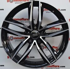4 cerchi lega audi rs style r20 nero diamantato lt004454