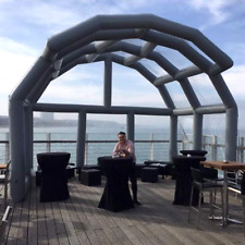 Tenda gonfiabile trasparente da esterno copertura palco per concerti eventi