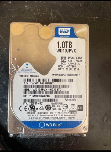 Hard disk 1tb 7200rpm - wd,