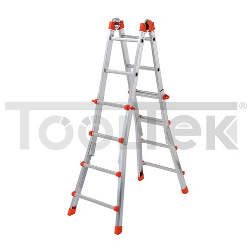 Scala alluminio telescopica - alluminio,