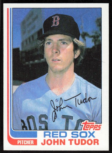 1982 topps 558 john tudor - tudor,