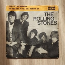 Rolling Stones Satisfaction Decca 45 Giri France 1965