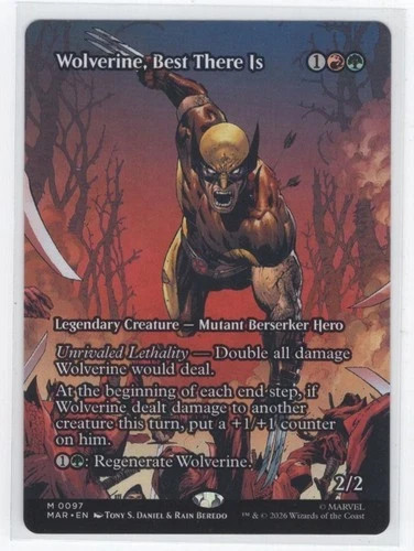 Wolverine best there - best, is