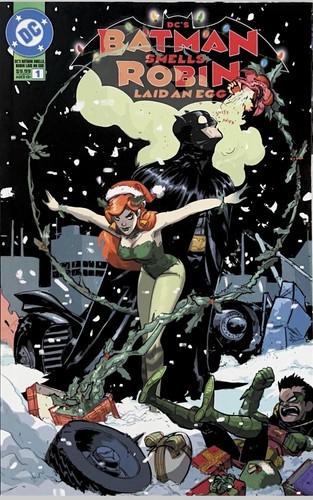 Batman smells robin laid - dc's, smells,