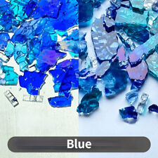 100g Colorato Irregolare Vetro Fragment Mattonelle di Mosaico per Fai Arti Craft