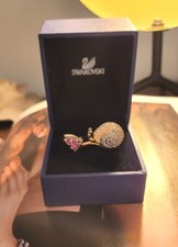 Anello Swarovski Farfalla E Lumaca