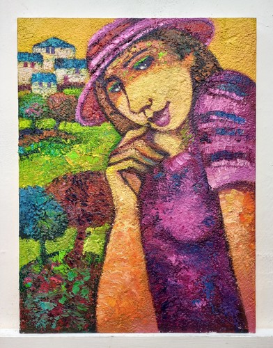 Dipinto quadro paesaggio - dipinto,