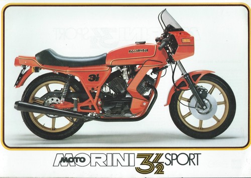 Volantino moto morini - volantino, (sheet)