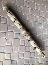 ANTICO PEZZO DI CARRO BUOI CAVALLO BUE IN LEGNO E FERRO FORGIATO TIRANTE CORDA