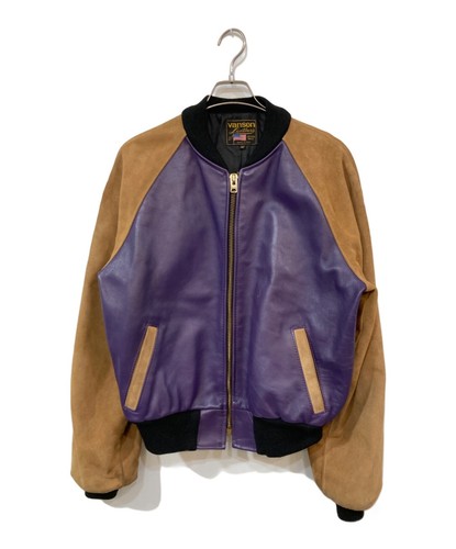 Giacca squadra pelle vanson - squadra,