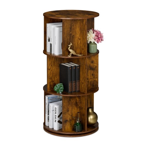 Relaxdays libreria girevole - relaxdays,