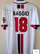 Maglia milan baggio 18 - *maglia,