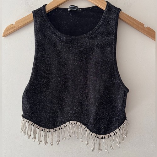 Crop top zara - crop,