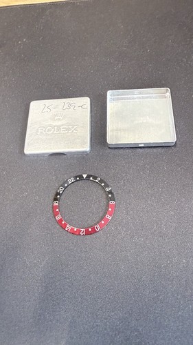 Intarsio lunetta nero rosso - intarsio, nero/rosso