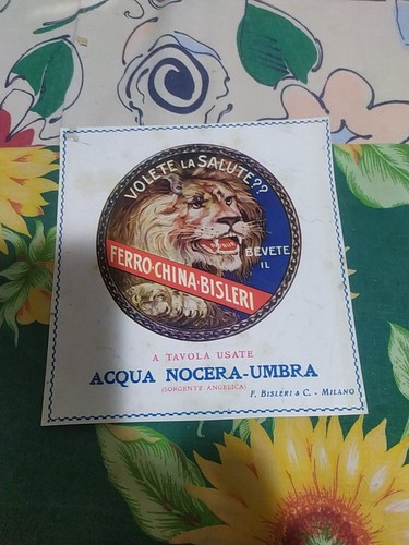Pubblicità 1930 ferro china - pubblicità,