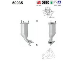 38 KW 52 CV CATALIZZATORE PER