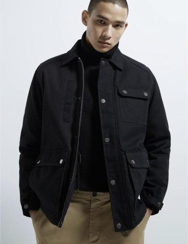 Giacca uomo zara - nero, s