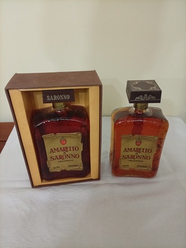 Lotto bottiglie amaretto - lotto, 2