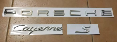 Scritta logo emblema - , porsche