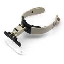 Fascia casco illuminata lente di ingrandimento binocolo lente di ingrandimento riparazione gioielli