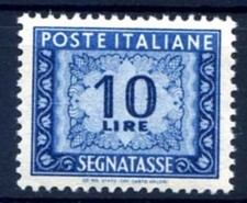 ITALIA 1947 - SEGNATASSE  10