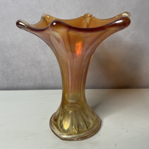Petit vase verre - , irisé