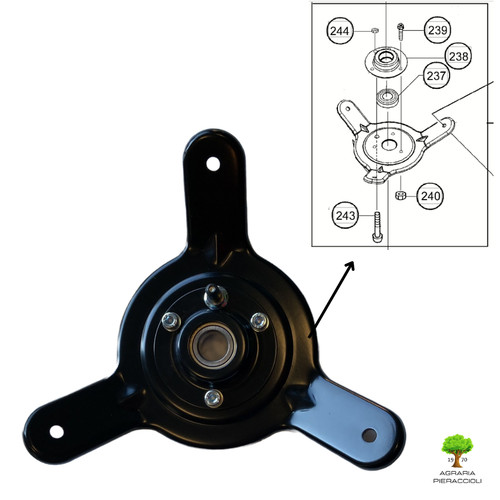 Supporto motore completo - supporto,