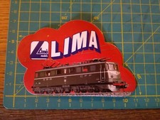 ADESIVO STICKER VINTAGE KLEBER TRENINO LIMA MODELS SBB CFF TRENO SVIZZERO 
