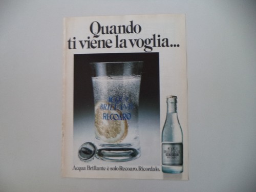 Advertising pubblicità 1978 - advertising,